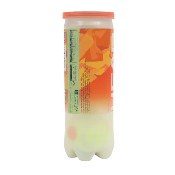 Мяч теннисный детский HEAD Stage 2 Orange, 578423,уп.3 шт, фетр,нат.резина,желто-оранжевый за 836.40 ₽ в Санкт-Петербурге