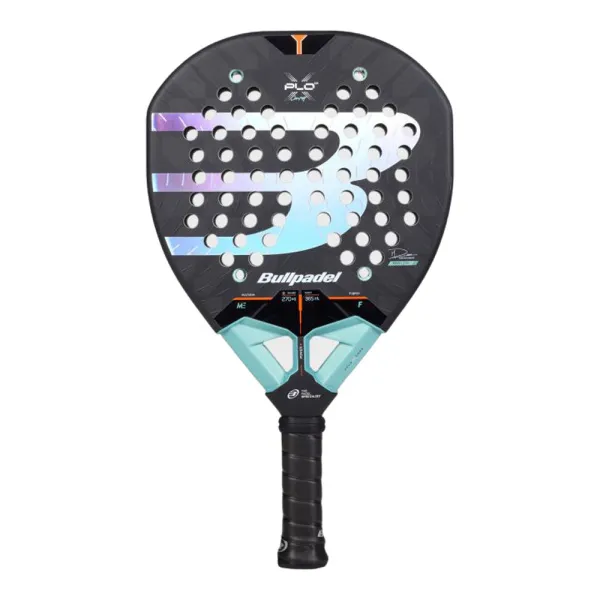 Ракетка для падела BULLPADEL Xplo Comfortl 27, 497245,для продв.игр., стекловолокно, карбон, черн.