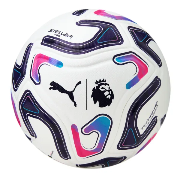 Мяч футб. PUMA Stellar Pro PL, 08510701, р.5, FIFA Quality Pro, 8п, ПУ, термосш, бело-фиолетовый за 9&nbsp;069.50 ₽ в Санкт-Петербурге