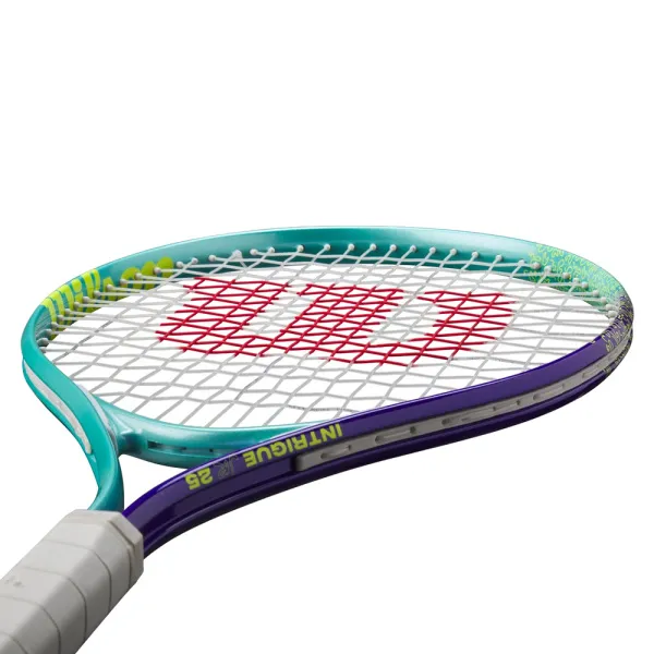 Ракетка б/т дет. Wilson Intrigue Jr 25, WR180310U, для детей 9-10лет, алюминий,со струн., бирюз-фиол за 5&nbsp;271.70 ₽ в Санкт-Петербурге