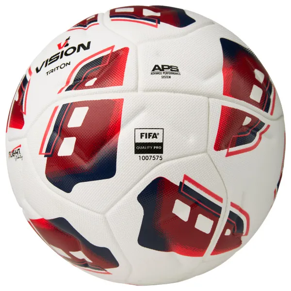 Мяч футб. VISION TRITON, FV425075, р.5,FIFA Quality Pro,MF, 16 пан, термосш.,бел-красный за 8&nbsp;007 ₽ в Санкт-Петербурге