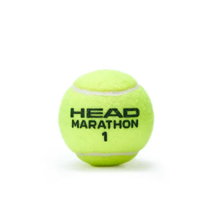 Мяч теннисный HEAD Marathon 3B, 578183, крафт. упак.3шт, без давления, фетр, нат.резина,желтый за 1&nbsp;055.70 ₽ купить в Санкт-Петербурге