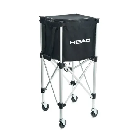 Корзина для теннисных мячей HEAD TT7003, на 125 мячей,с сумкой-переноской, складная, металл, черный за 6&nbsp;942.80 ₽ купить в Санкт-Петербурге