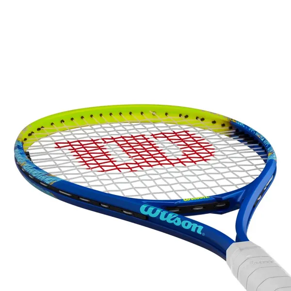 Ракетка б/т Wilson Impact Gr3, WR198910U3,для люб., алюминий, со струнами, сине-салатовый за 6&nbsp;358 ₽ в Санкт-Петербурге