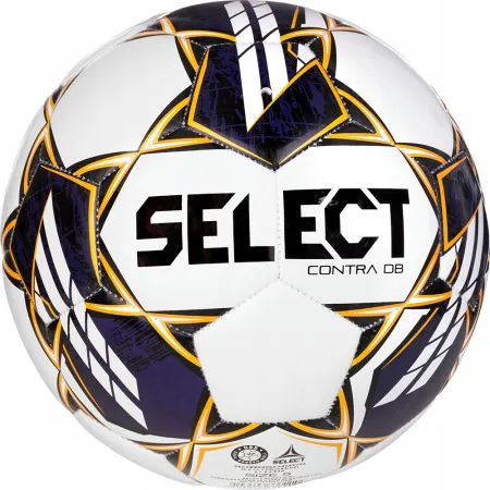 Мяч футб. SELECT Contra DB v23, 0855160600, р.5, FIFA Basic, 32 пан, ПУ, гибр.сш, бело-чер-желтый за 4&nbsp;175.20 ₽ купить в Санкт-Петербурге