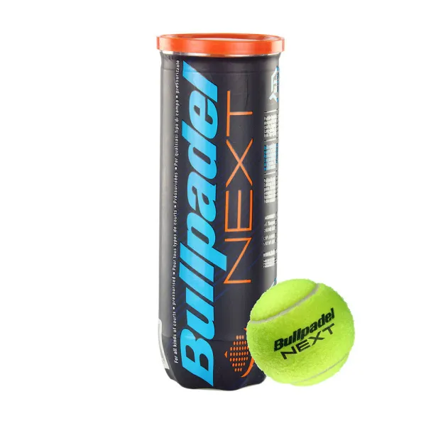 Мяч для падела BULLPADEL Next, 471961, уп.3 шт, FIP Approved, войлок, каучук,желтый за 1&nbsp;207 ₽ в Санкт-Петербурге