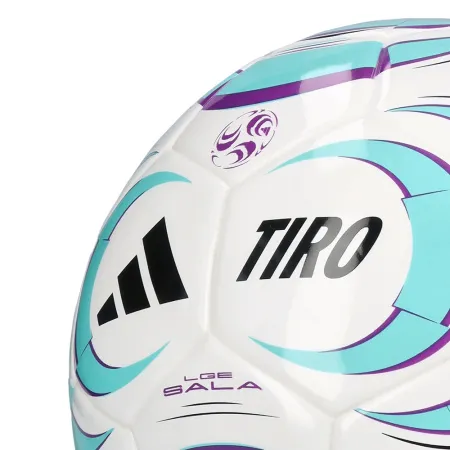 Мяч футзал. ADIDAS Tiro League Sala JW1526, р.4, FIFA Basic, 32 пан, ТПУ, термосш., бело-бирюз-фиол за 4&nbsp;833.10 ₽ купить в Санкт-Петербурге
