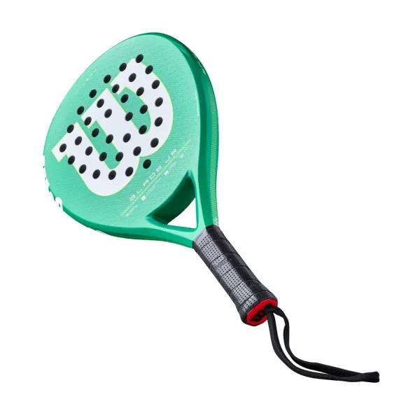 Ракетка для падела WILSON Blade Jr  V4 Padel, WR213811U0, для начин-х, стекловолокно, зеленый за 14&nbsp;934.50 ₽ в Санкт-Петербурге