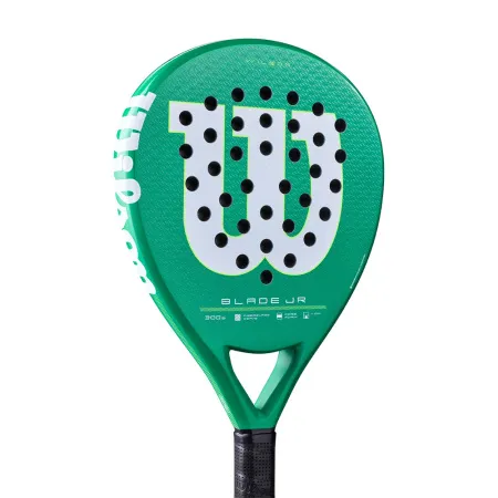 Ракетка для падела WILSON Blade Jr  V4 Padel, WR213811U0, для начин-х, стекловолокно, зеленый за 14&nbsp;934.50 ₽ купить в Санкт-Петербурге