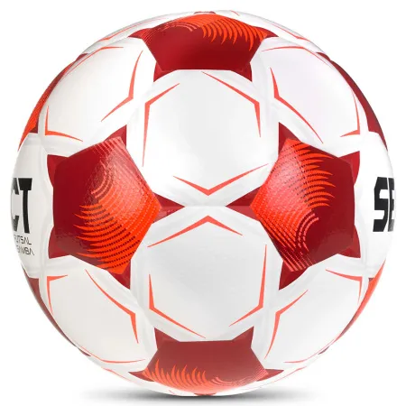 Мяч футзал. SELECT Futsal Samba v26, 1063471008, р.4,FIFA Basic, 32п, ТПУ, гибр.сш, бел-кр-черн за 5&nbsp;618.50 ₽ купить в Санкт-Петербурге