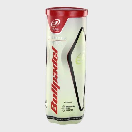 Мяч для падела BULLPADEL Premium PRO, 471959, уп.3 шт, FIP Approved, войлок, нат.резина,желтый за 1&nbsp;094.80 ₽ купить в Санкт-Петербурге