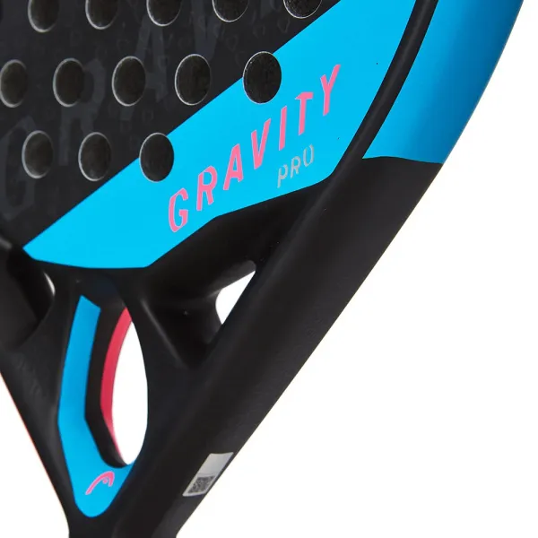 Ракетка для падела HEAD Gravity Pro 2022, 228162,для продв.игр., карбон, стекловолокно,черн-сине-роз за 16&nbsp;138.10 ₽ в Санкт-Петербурге