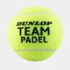 Мяч для падела Dunlop Team Padel, 601553, уп.3 шт, сукно, нат.резина,желтый за 1&nbsp;110.10 ₽ купить в Санкт-Петербурге