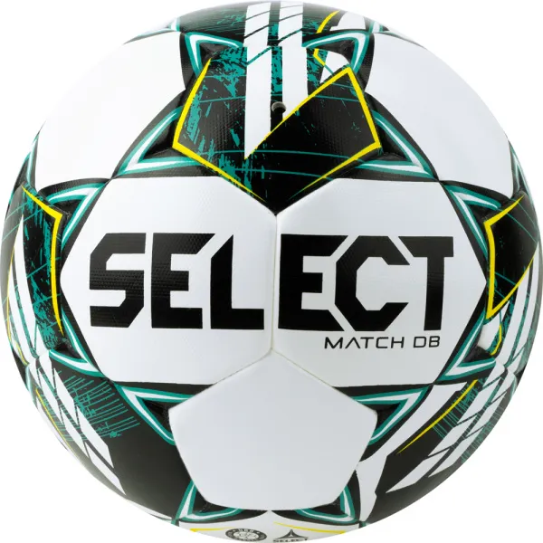 Мяч футб. SELECT Match DВ V23, 0575360004,р.5, FIFA Basic, 32п, ПУ, гибр.сш., бело-зелено-черн за 5&nbsp;875.20 ₽ в Санкт-Петербурге