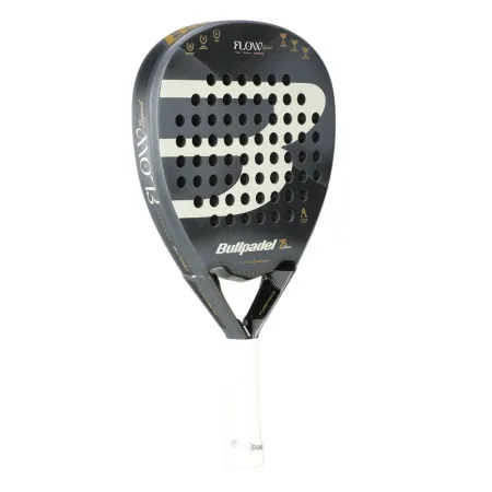 Ракетка для падела BULLPADEL Flow Legend, 494405, для профессионалов, стекловолокно,черно-белый за 31&nbsp;307.20 ₽ купить в Санкт-Петербурге