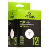 Мяч для наст. тенниса Stiga Cup ABS, 1110-2510-12, диам.40+мм, пластик, упак. 12 шт, белый за 1&nbsp;774.80 ₽ купить в Санкт-Петербурге