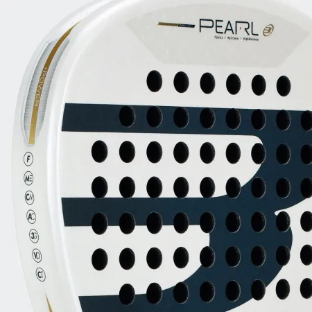 Ракетка для падела BULLPADEL Pearl 26, 493804, для профессионалов, карбон, бело-серый за 35&nbsp;929.50 ₽ купить в Санкт-Петербурге