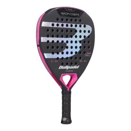 Ракетка для падела BULLPADEL Wonder 27, 497250, для продв.игроков, стекловолокно, карбон, черно-роз за 42&nbsp;969.20 ₽ купить в Санкт-Петербурге