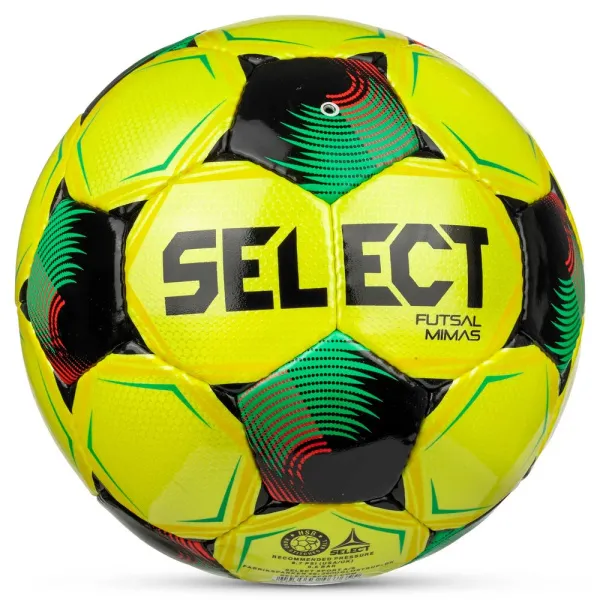 Мяч футзал. SELECT Futsal Mimas V26, 1053471007, р.4,FIFA Basic, 32п, ПУ, руч.сш, желто-зелено-черн. за 6&nbsp;113.20 ₽ в Санкт-Петербурге