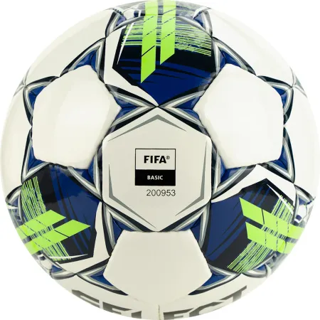 Мяч футзал. SELECT Futsal Master Shiny V22, 1043460004, р.4, Basic,32п, гл.ПУ, руч.сш,бел-син-зел за 7&nbsp;539.50 ₽ купить в Санкт-Петербурге