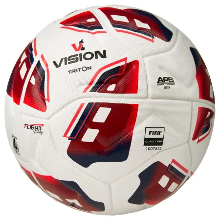 Мяч футб. VISION TRITON, FV425075, р.5,FIFA Quality Pro,MF, 16 пан, термосш.,бел-красный за 8&nbsp;007 ₽ купить в Санкт-Петербурге