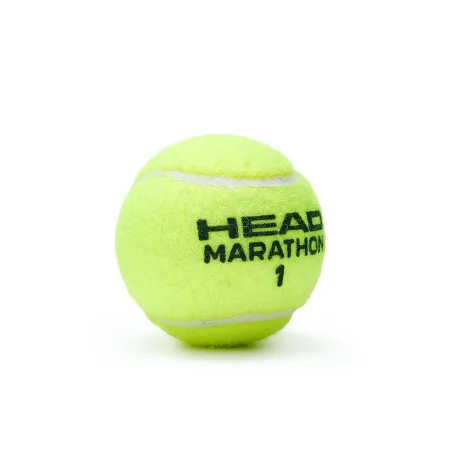 Мяч теннисный HEAD Marathon 3B, 578183, крафт. упак.3шт, без давления, фетр, нат.резина,желтый за 1&nbsp;055.70 ₽ купить в Санкт-Петербурге