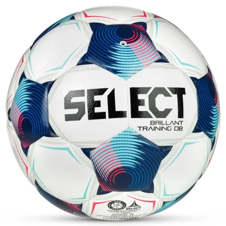 Мяч футб. SELECT Brillant Training DB V25, 0864171002, р.4, 32п, ТПУ, гибр.сш, бело-синий за 4&nbsp;936.80 ₽ купить в Санкт-Петербурге