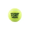 Мяч для падела Dunlop Fort Padel, 601555, уп.3 шт, FIP, сукно, нат.резина,желтый за 1&nbsp;135.60 ₽ купить в Санкт-Петербурге