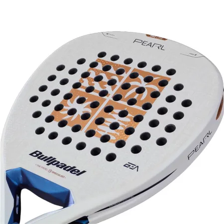 Ракетка для падела BULLPADEL Pearl 27, 497249, для проф-в, стекловолокно,карбон, бело-золотистый за 44&nbsp;319 ₽ купить в Санкт-Петербурге