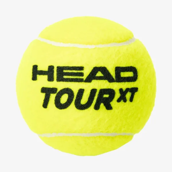 Мяч теннисный HEAD Tour XT 4B, 570824, уп.4 шт,одобр.ITF,сукно,нат.резина,желтый за 1&nbsp;489.20 ₽ в Санкт-Петербурге