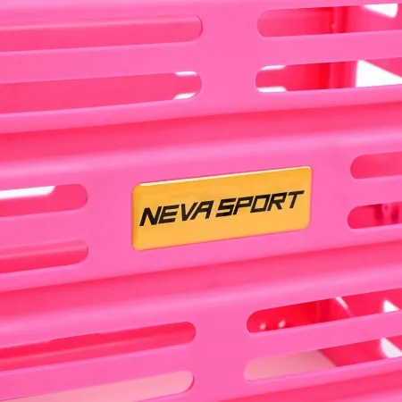 Корзина для теннисных мячей NEVA SPORT, UEA1_P, на 75 мячей, пластик, розовый за 5&nbsp;778.30 ₽ купить в Санкт-Петербурге