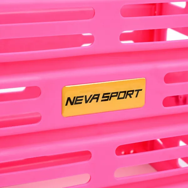 Корзина для теннисных мячей NEVA SPORT, UEA1_P, на 75 мячей, пластик, розовый за 5&nbsp;778.30 ₽ в Санкт-Петербурге