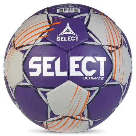 Мяч ганд. SELECT Ultimate Official EHF V24, 1612858999, Senior(р.3), EHF Appr, ПУ, руч.сш, фиол-сер за 15&nbsp;504 ₽ купить в Санкт-Петербурге
