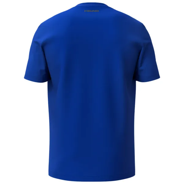СЦ*Футболка мужская HEAD Club Original T-Shirt M 811855-Ro-S, р.S, хлопок,полиэстер,эластан, синий за 2&nbsp;888.30 ₽ в Санкт-Петербурге