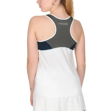 СЦ*Майка жен. HEAD Club 22 Tank Top W 814461-WHDB-L, р.L, 92% полиэстер, 8% эластан, белый за 3&nbsp;500.30 ₽ купить в Санкт-Петербурге