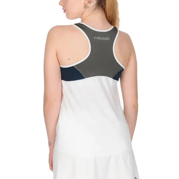 СЦ*Майка жен. HEAD Club 22 Tank Top W 814461-WHDB-L, р.L, 92% полиэстер, 8% эластан, белый за 3&nbsp;500.30 ₽ в Санкт-Петербурге