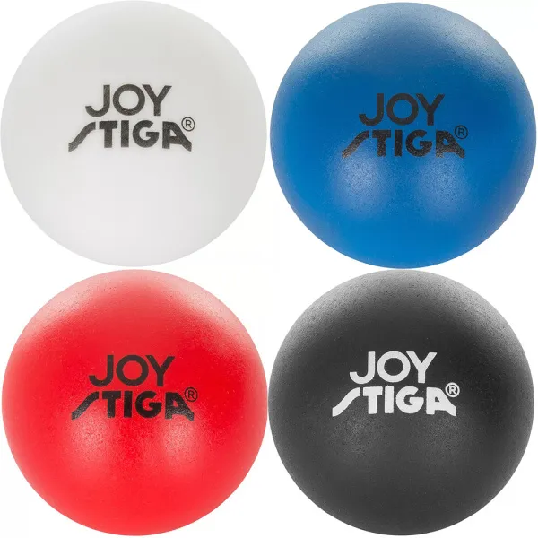 Мяч для наст. тенниса Stiga Joy, 1110-5240-04, диам. 40+мм, пластик, упак. 4 шт, мультиколор за 1&nbsp;286.90 ₽ в Санкт-Петербурге