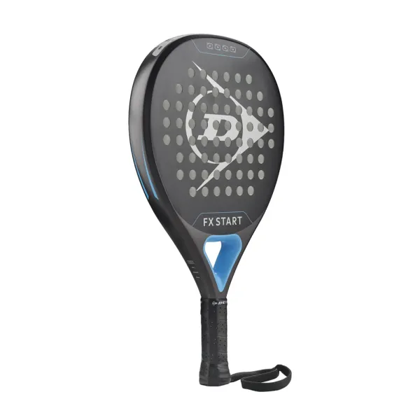 Ракетка для падела Dunlop FX Start, 10370737, для начинающих, гибрид, графит, черно-синий за 13&nbsp;175 ₽ в Санкт-Петербурге