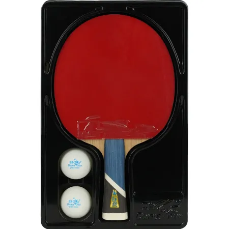 Ракетка для н/т DOUBLE FISH 5A+C, для продвин, ITTF Appr, накл. 2,1 мм, конич. ручка+ 2 мяча V40+мм за 2&nbsp;779.50 ₽ купить в Санкт-Петербурге