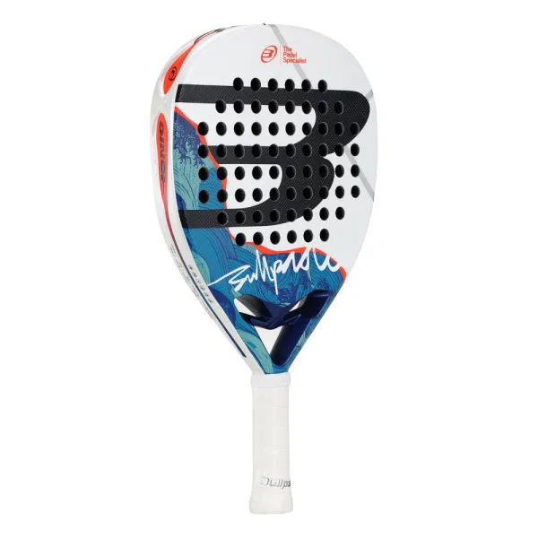 Ракетка для падела BULLPADEL Ionic Power 26, 494411, для продв. игроков, стекловолокно, сине-белый за 28&nbsp;944.20 ₽ в Санкт-Петербурге