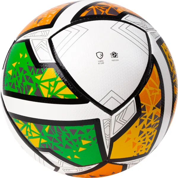 Мяч футзал. TORRES Futsal Club, FS323764, р.4, 10 пан. ПУ, 4 под. сл, гибрид. сш. бело-зел-оранж за 2&nbsp;264.40 ₽ в Санкт-Петербурге