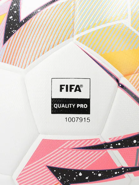 Мяч футзал PUMA Futsal 1, 08376301, р.4, FIFA Quality Pro, 32пан, ПУ, терм.сш, бело-розовый за 6&nbsp;502.50 ₽ в Санкт-Петербурге