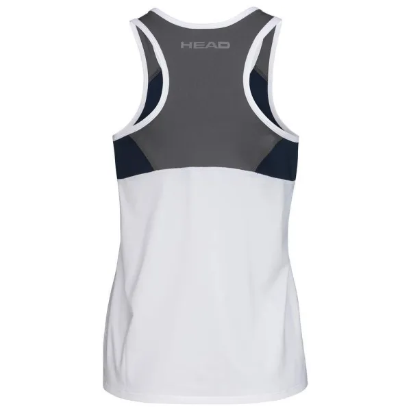 СЦ*Майка жен. HEAD Club 22 Tank Top W 814461-WHDB-L, р.L, 92% полиэстер, 8% эластан, белый за 3&nbsp;500.30 ₽ в Санкт-Петербурге