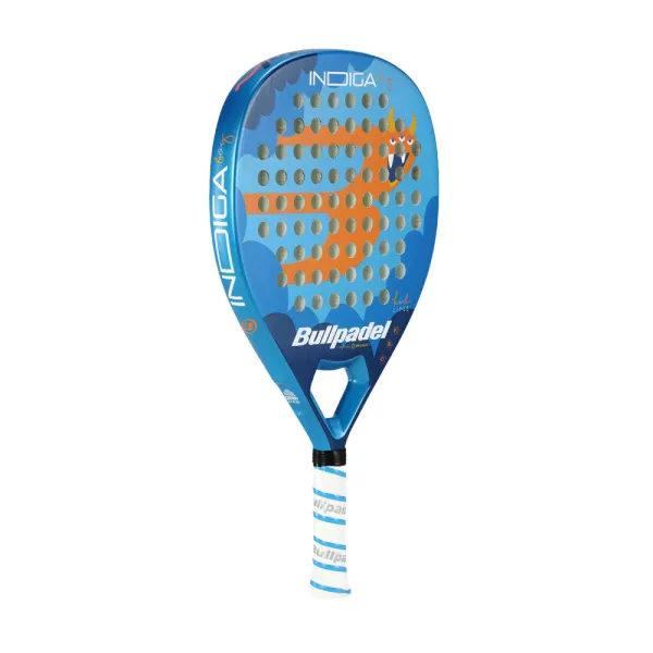 Ракетка для падела BULLPADEL Indiga Jr Boy 26, 494422, для начинающих, стекловолокно,сине-оранжевый за 10&nbsp;480.50 ₽ в Санкт-Петербурге