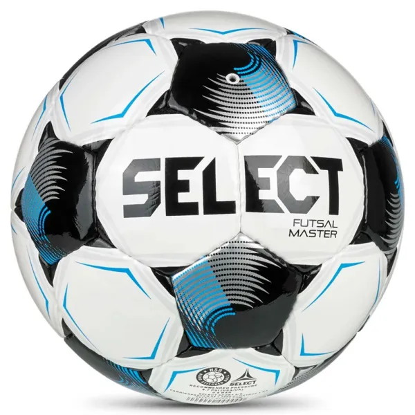 Мяч футзал. SELECT Futsal Master V26, 1043471003, р.4, Basic,32п, гл.ПУ, руч.сш,бело-сине-черный за 7&nbsp;031.20 ₽ в Санкт-Петербурге