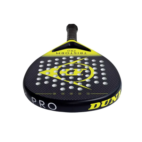 Ракетка для падела Dunlop Tristorm Pro, 10359946, для опытных игроков, графит, черно-желтый за 19&nbsp;643.50 ₽ в Санкт-Петербурге