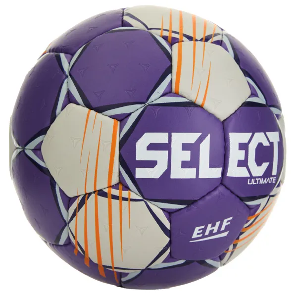 Мяч ганд. SELECT Ultimate Official EHF V24, 1612858999, Senior(р.3), EHF Appr, ПУ, руч.сш, фиол-сер за 15&nbsp;504 ₽ в Санкт-Петербурге