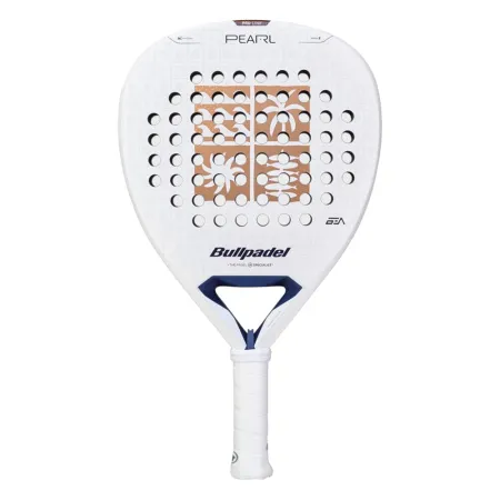 Ракетка для падела BULLPADEL Pearl 27, 497249, для проф-в, стекловолокно,карбон, бело-золотистый за 44&nbsp;319 ₽ купить в Санкт-Петербурге