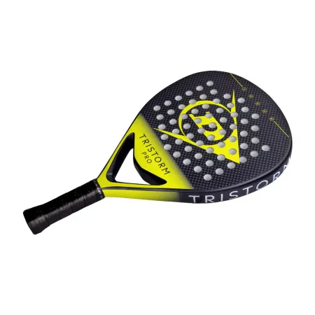 Ракетка для падела Dunlop Tristorm Pro, 10359946, для опытных игроков, графит, черно-желтый за 19&nbsp;643.50 ₽ купить в Санкт-Петербурге