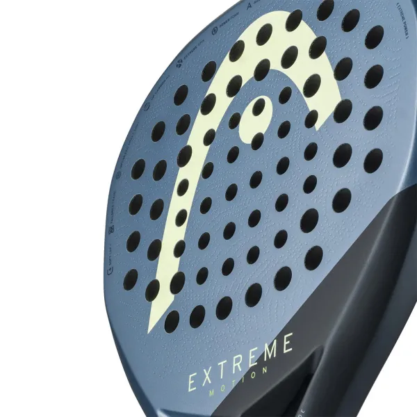 Ракетка для падела HEAD Extreme Motion, 223135, для профессионалов, углеродное волокно, темно-синий за 26&nbsp;894 ₽ в Санкт-Петербурге